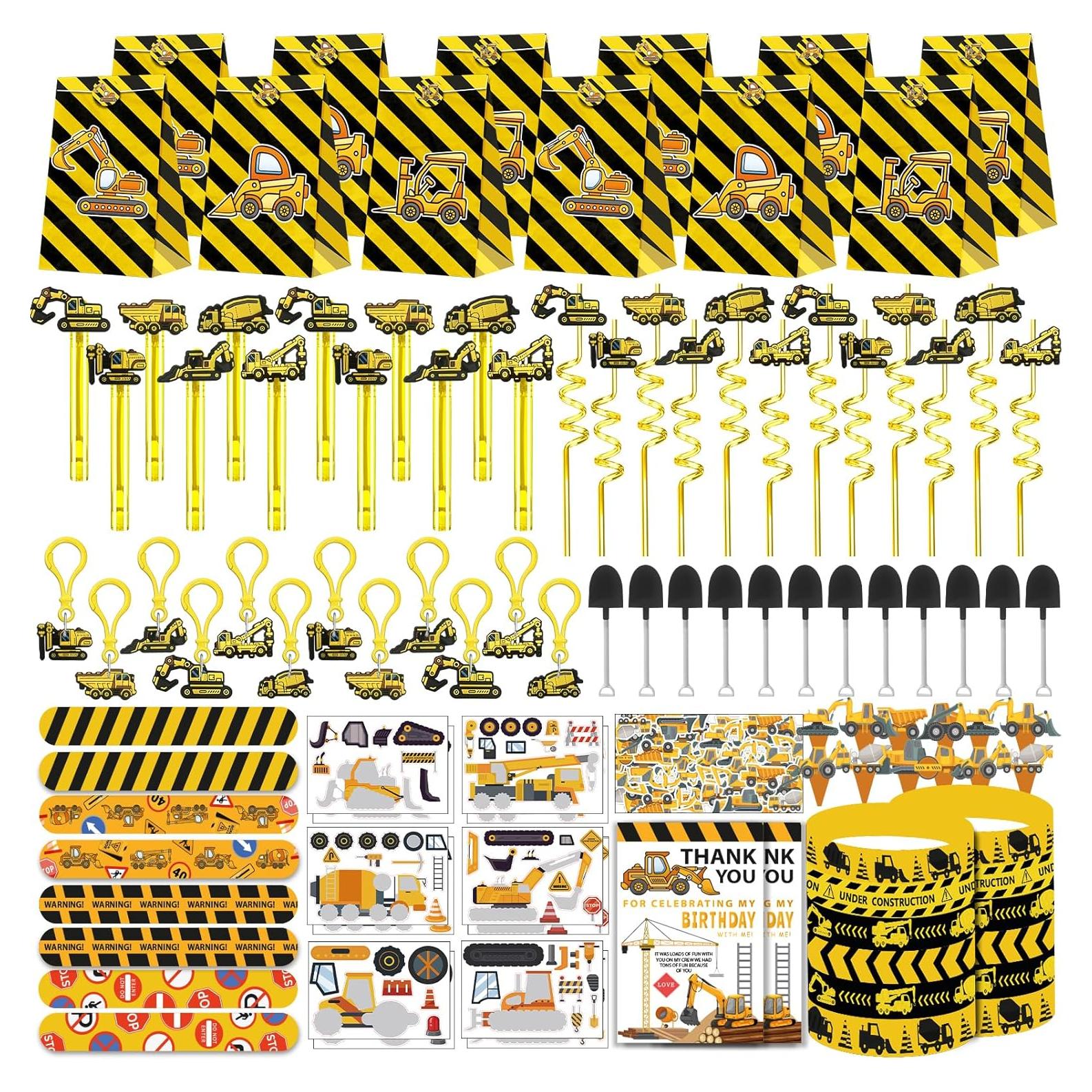 Suministros de Fiesta de Cumpleaños de Construcción 232pcs PLOUGVI