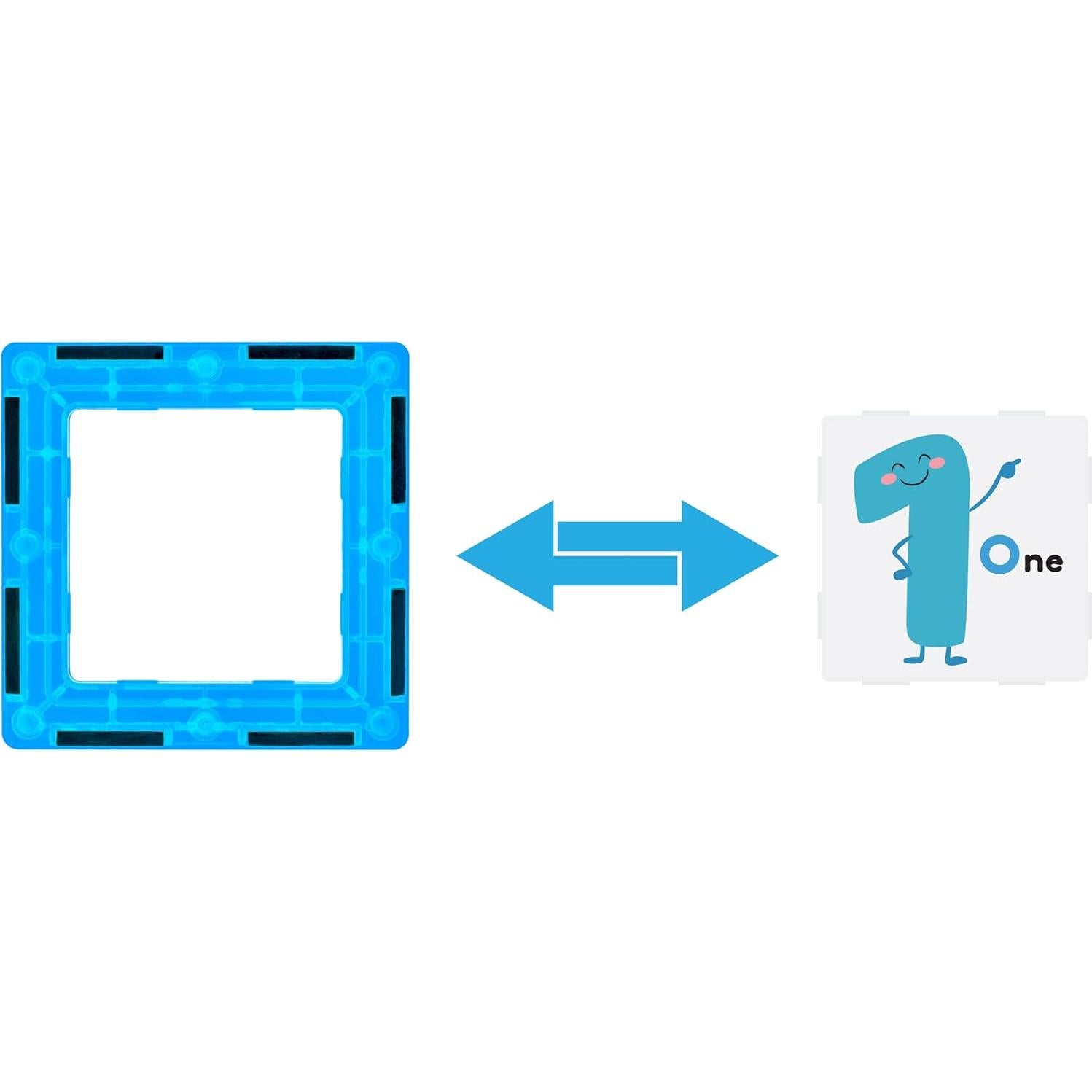 Bloques de Construcción Magnéticos PicassoTiles 100 Piezas