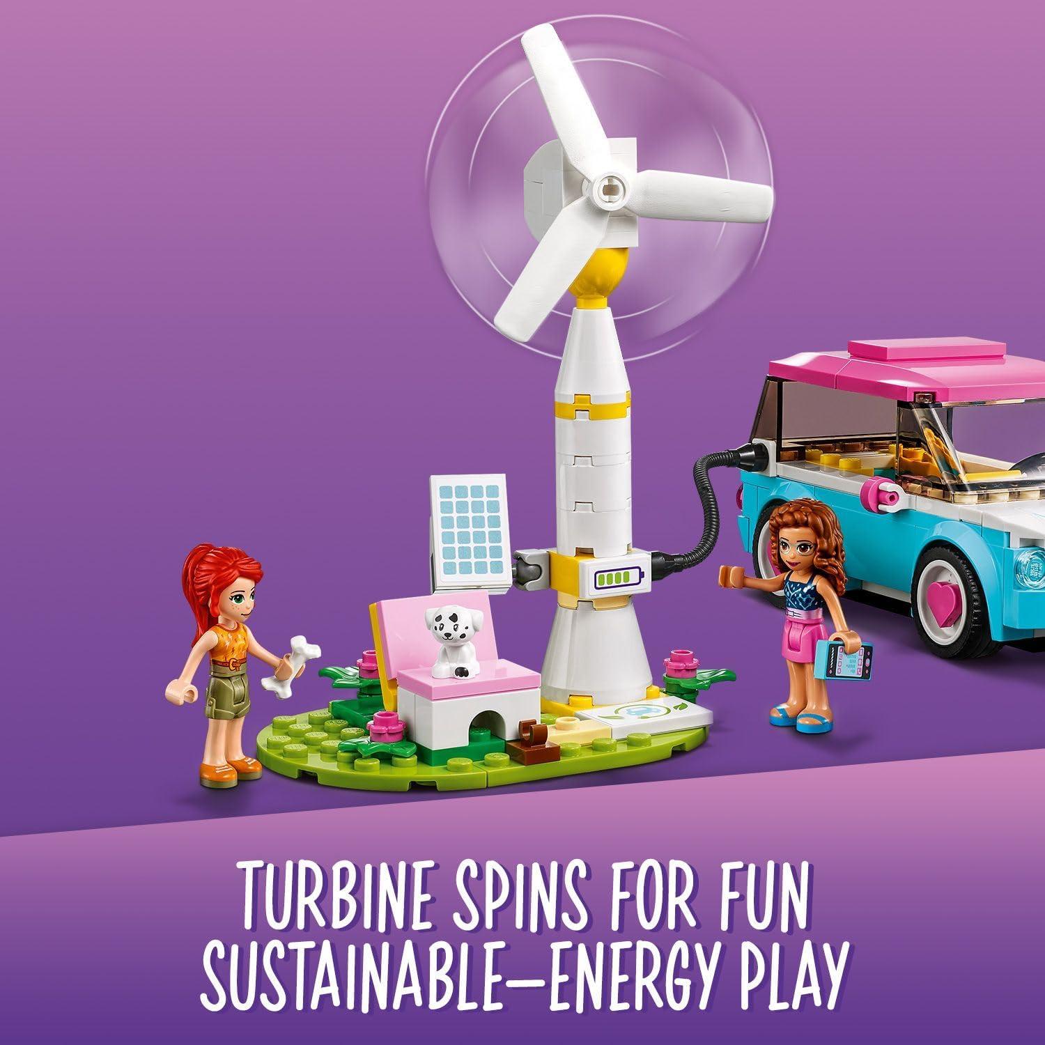 Lego 41443 Friends Coche Eléctrico de Olivia 183 Piezas