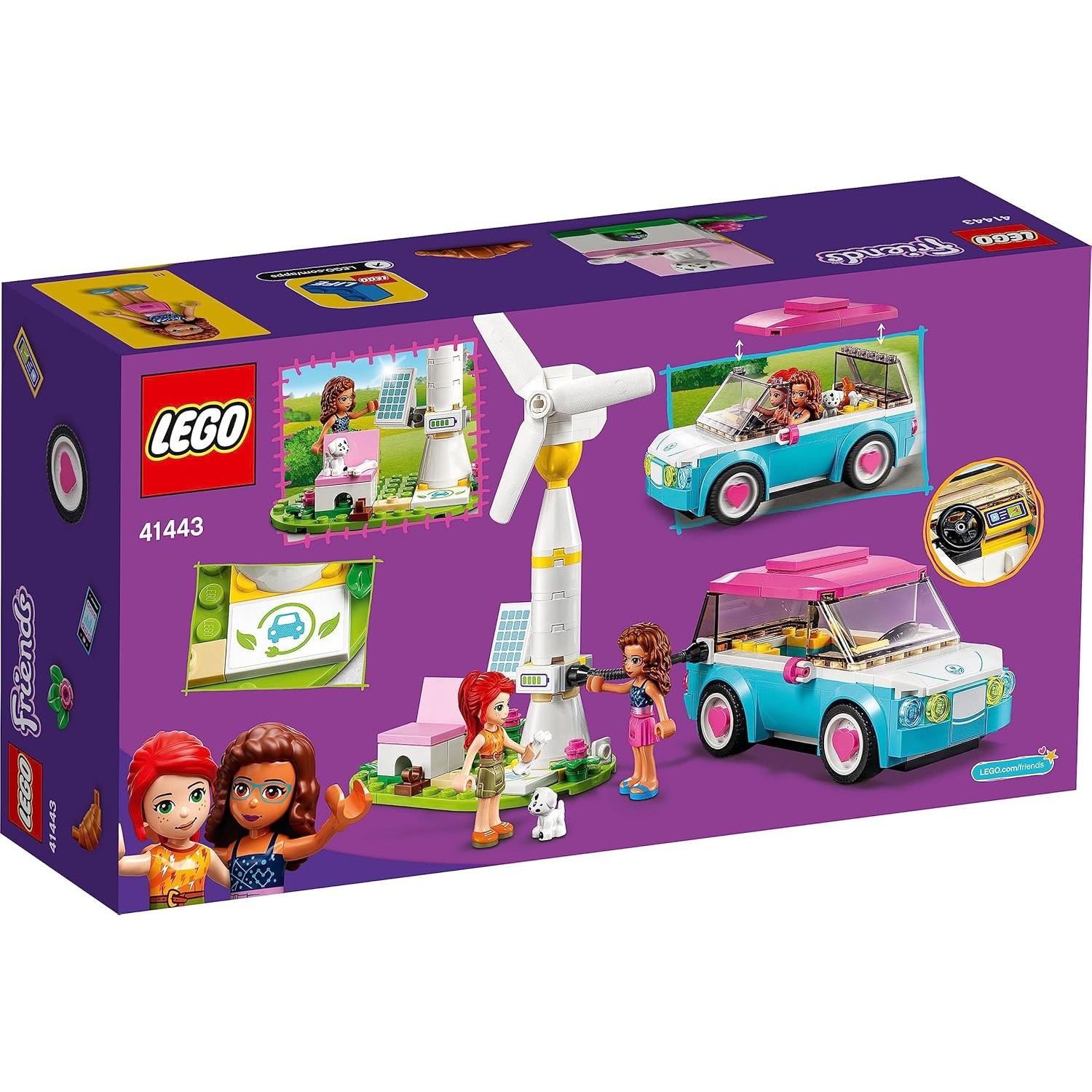 Lego 41443 Friends Coche Eléctrico de Olivia 183 Piezas