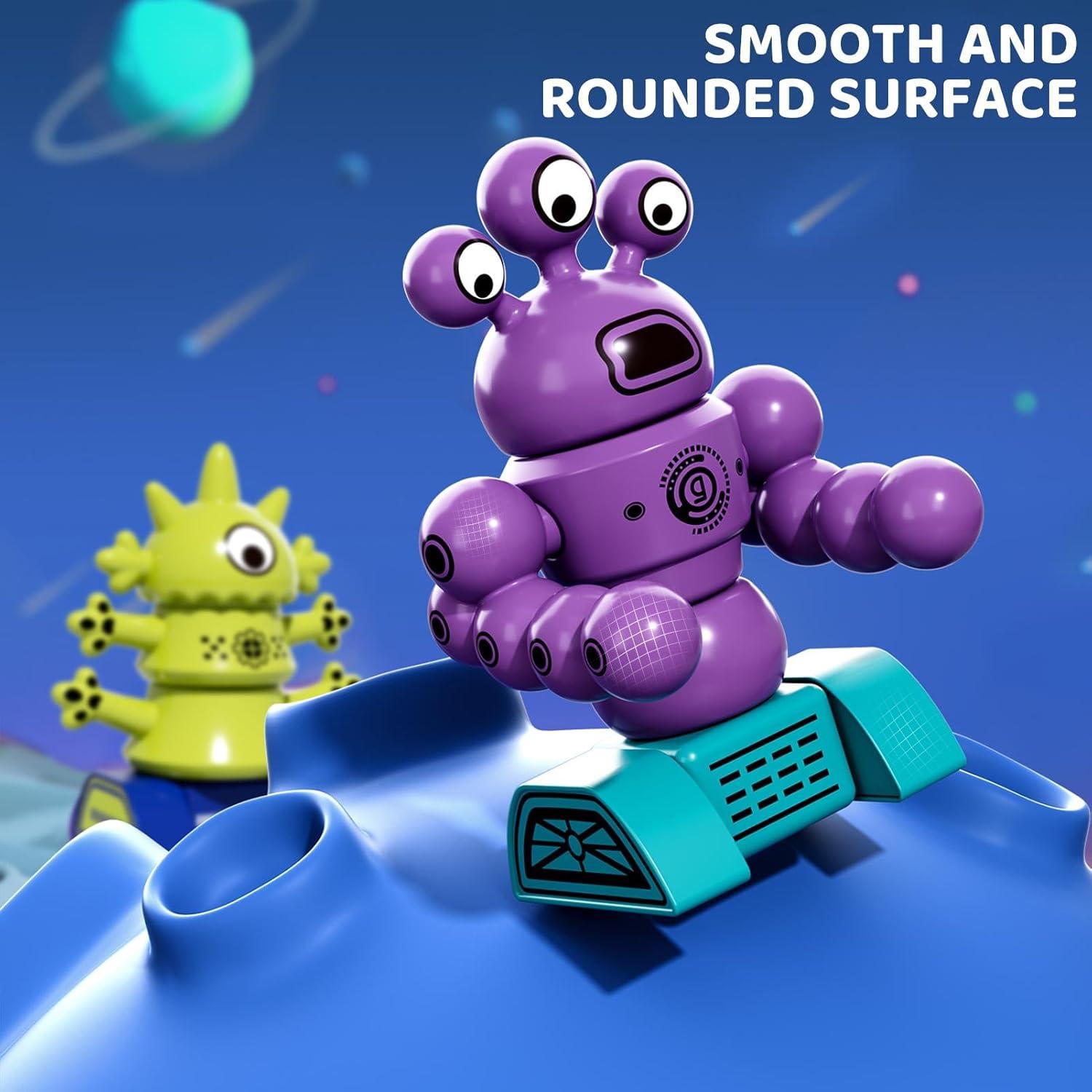 Juguetes Robot Magnéticos MSKOLER para Niños 3-8 Años