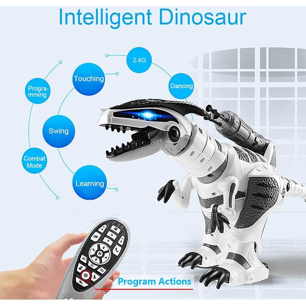 Dollox Dinosaurio RC T-Rex Interactivo Programable 63.5cm