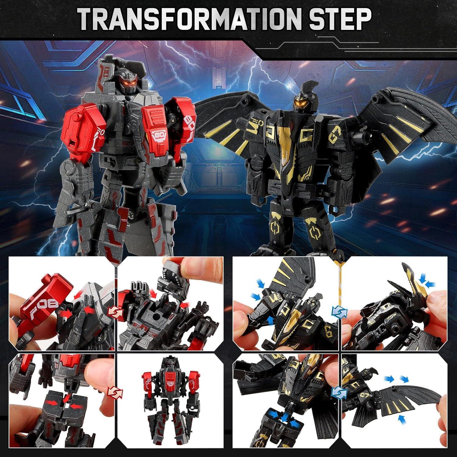 Juguete Dinosaurio Robot Transformable JONEG 11 en 1 - 218g