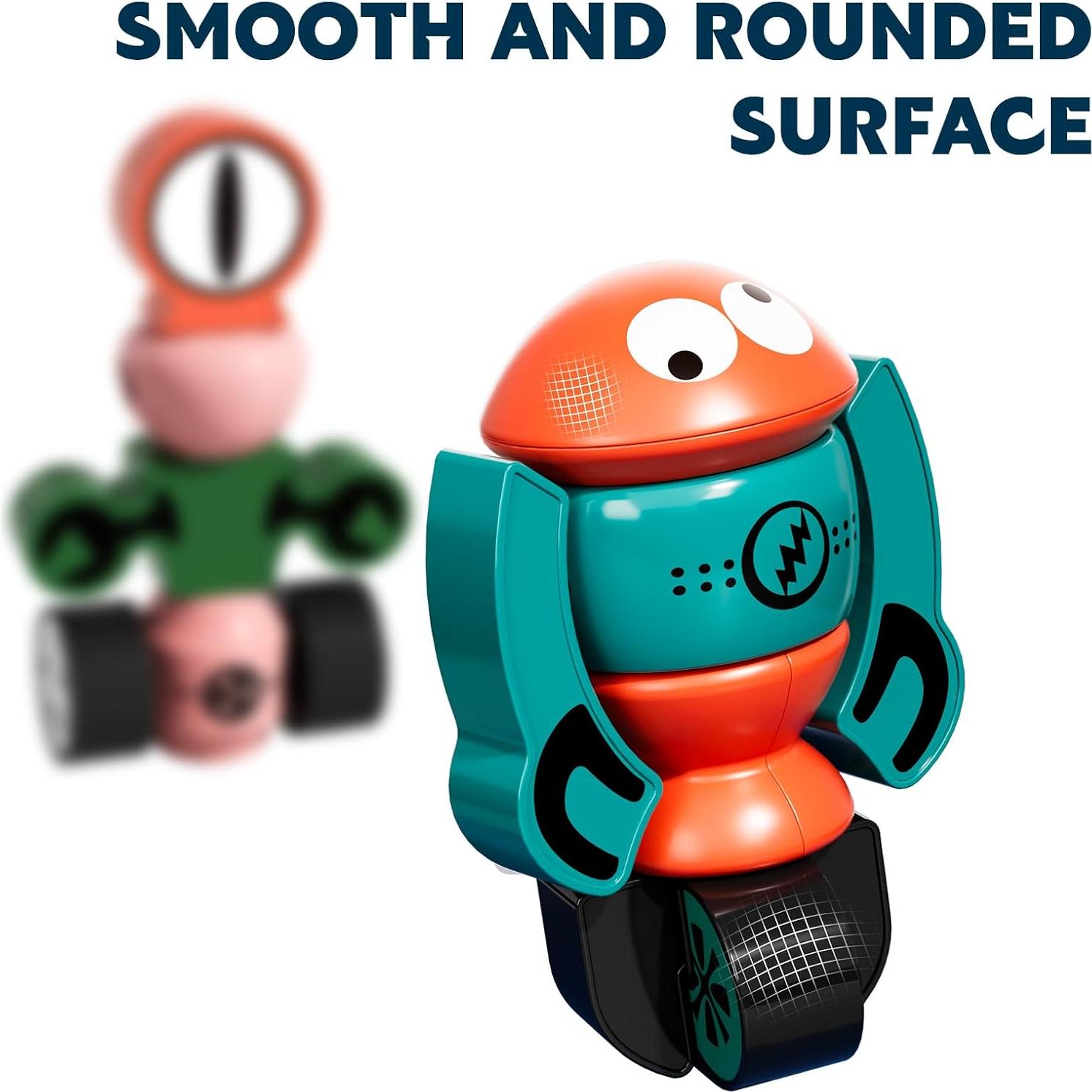 Juguete Robot Magnético TEMI para Niños 3 a 7 Años - 5 Robots de Planeta