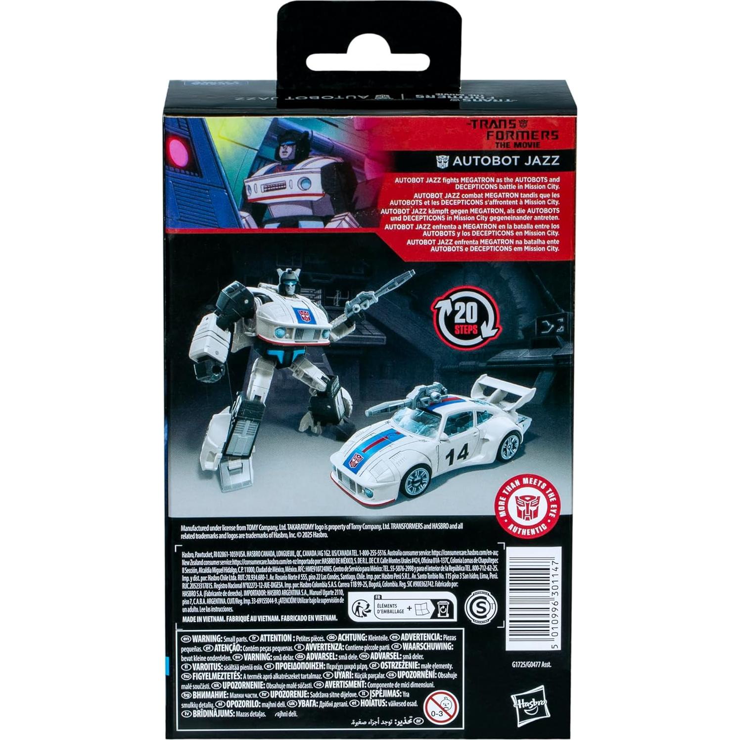 Transformers Autobot Jazz Figura de Acción 11.5 cm Hasbro