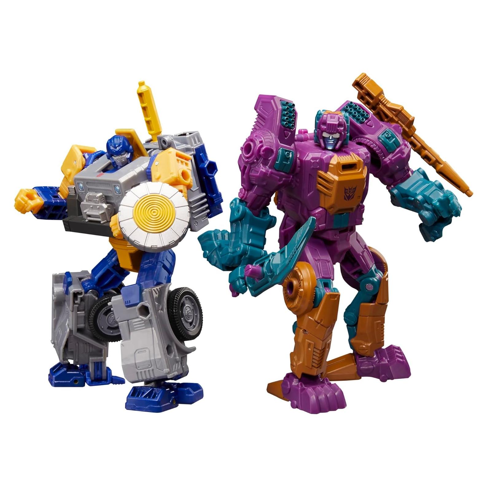 Transformers Wreck 'n Doom 2-Pack Fisitron y Carnivac 14 cm