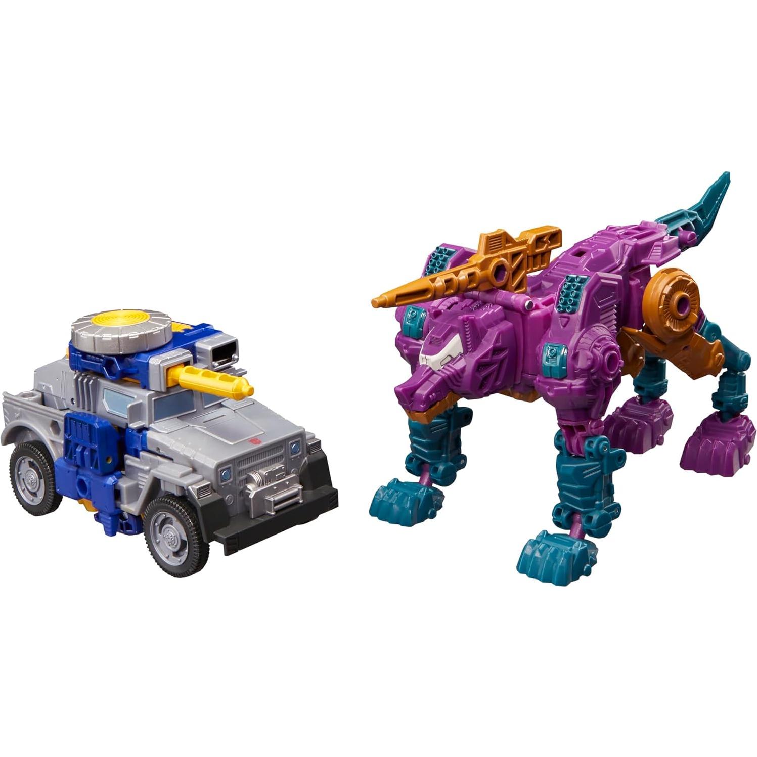 Transformers Wreck 'n Doom 2-Pack Fisitron y Carnivac 14 cm