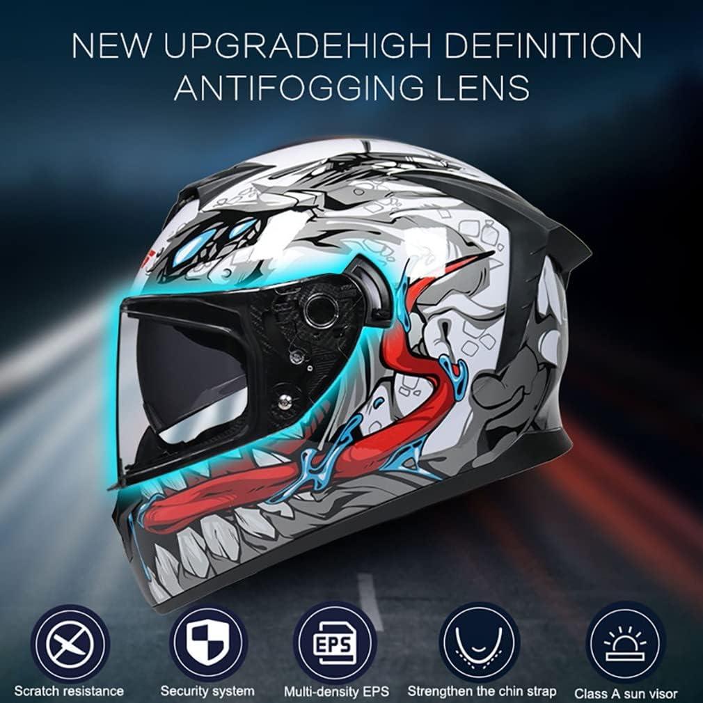 Casco Abatible Bluetooth BDTOT Doble Lente Reducción Ruido