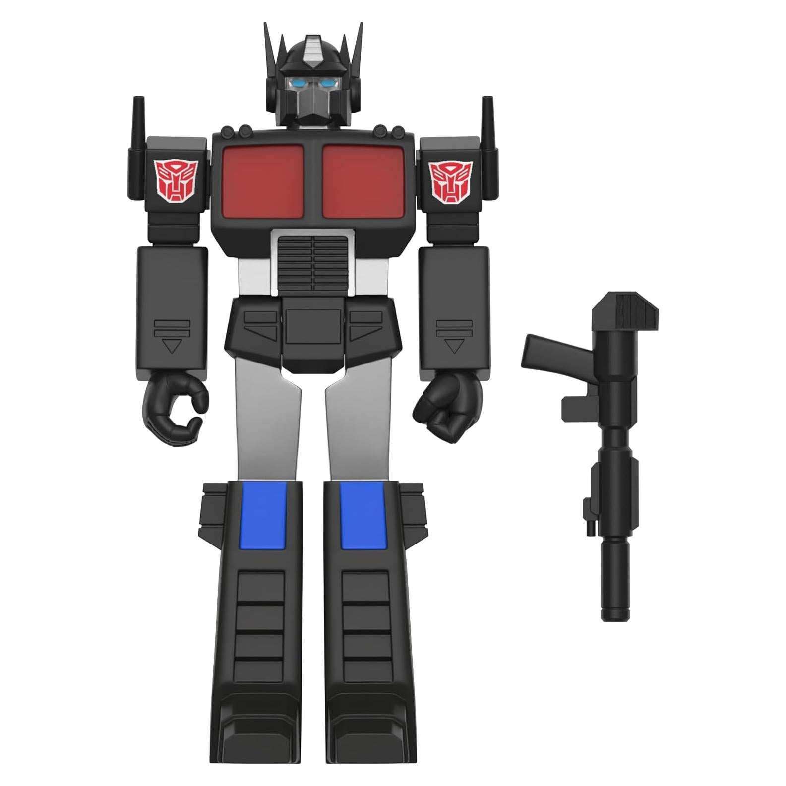 Figura de Acción Transformers Super7 Optimus Prime 3.75" Nucleon Quest