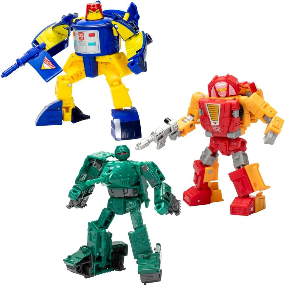 Transformers Generations Selects Go-Bot Guardians 3-Pack Figuras