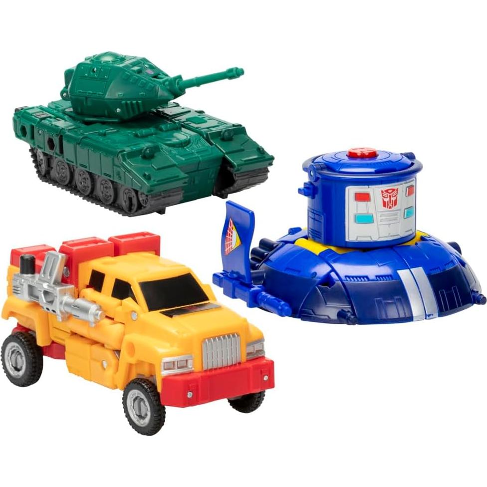 Transformers Generations Selects Go-Bot Guardians 3-Pack Figuras