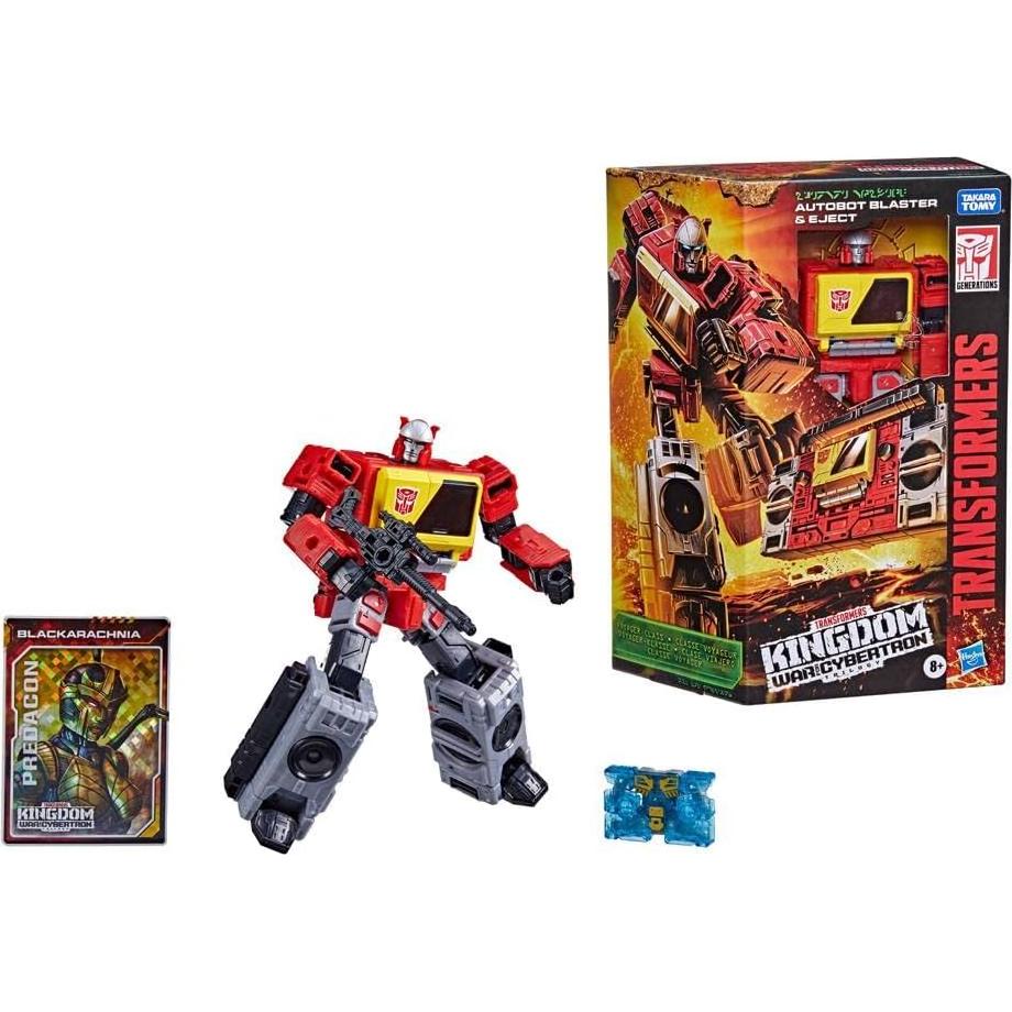 Transformers Generaciones WFC-K44 Autobot Blaster 17.8 cm