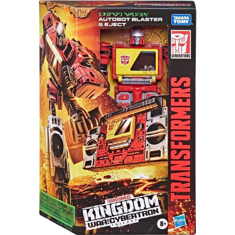 Transformers Generaciones WFC-K44 Autobot Blaster 17.8 cm