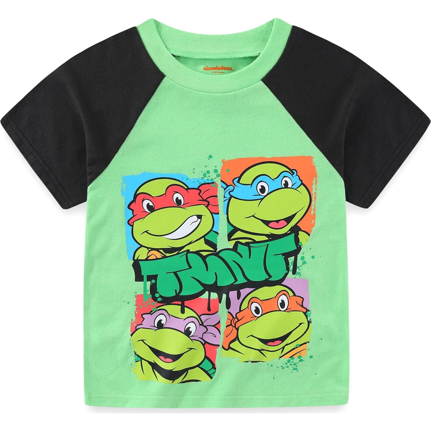 Conjunto camiseta y pantalones cortos Nickelodeon Tortugas Ninja