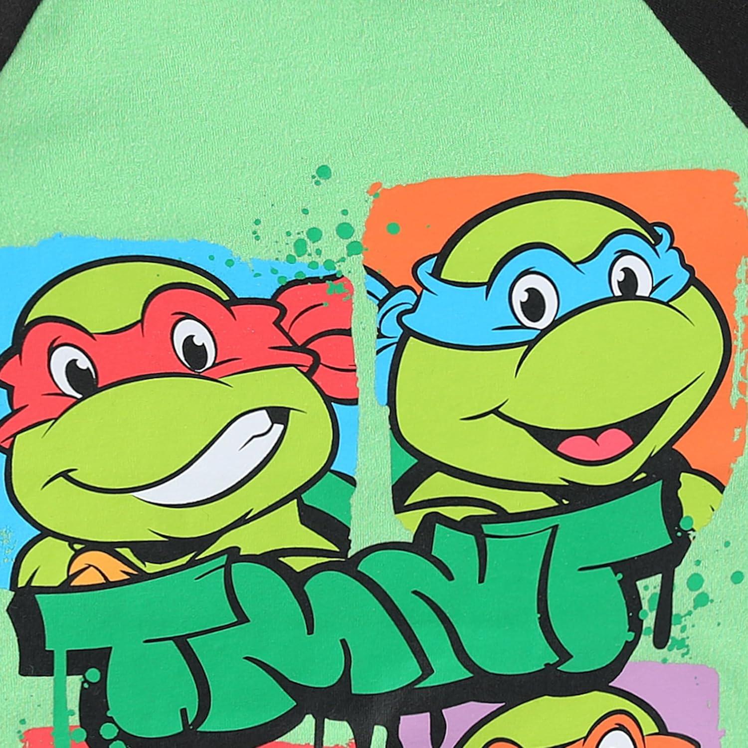 Conjunto camiseta y pantalones cortos Nickelodeon Tortugas Ninja