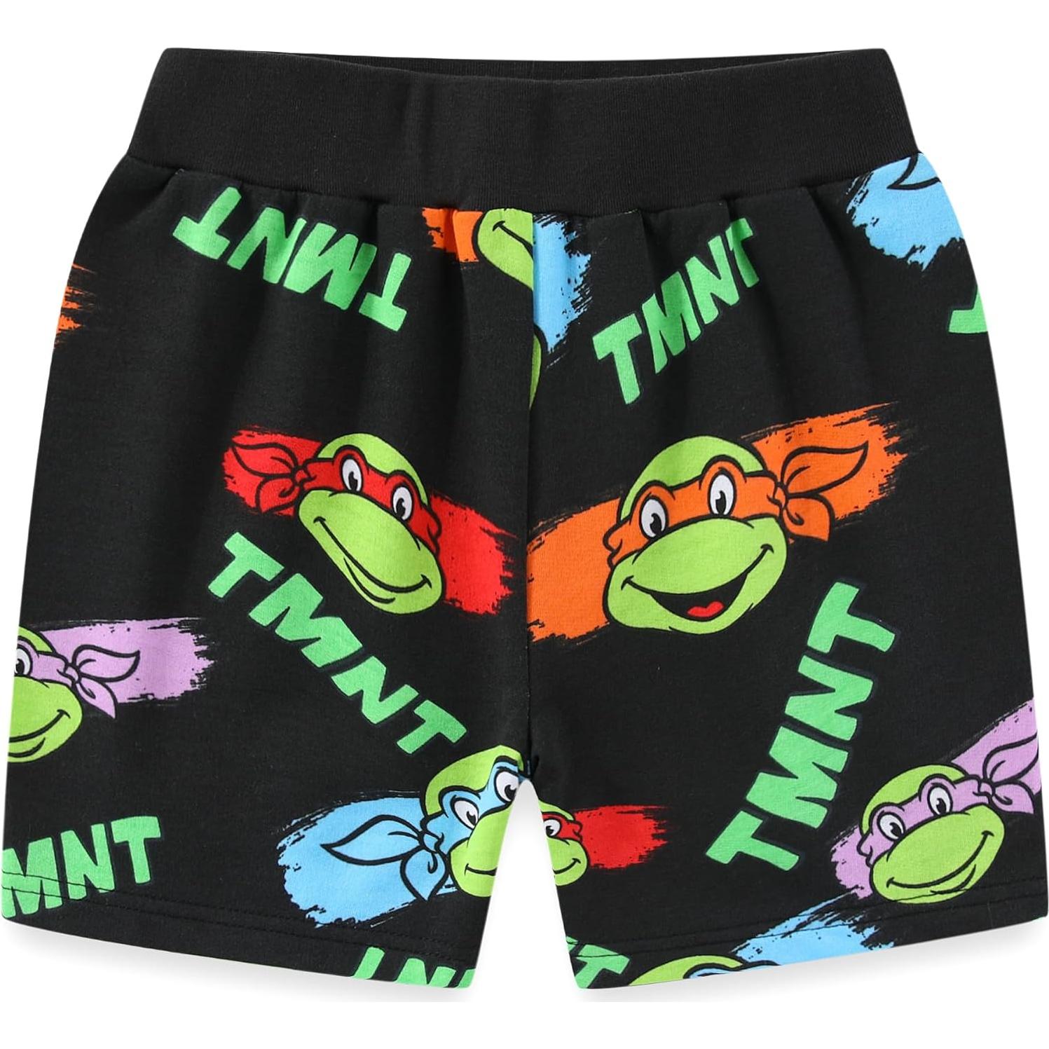 Conjunto camiseta y pantalones cortos Nickelodeon Tortugas Ninja