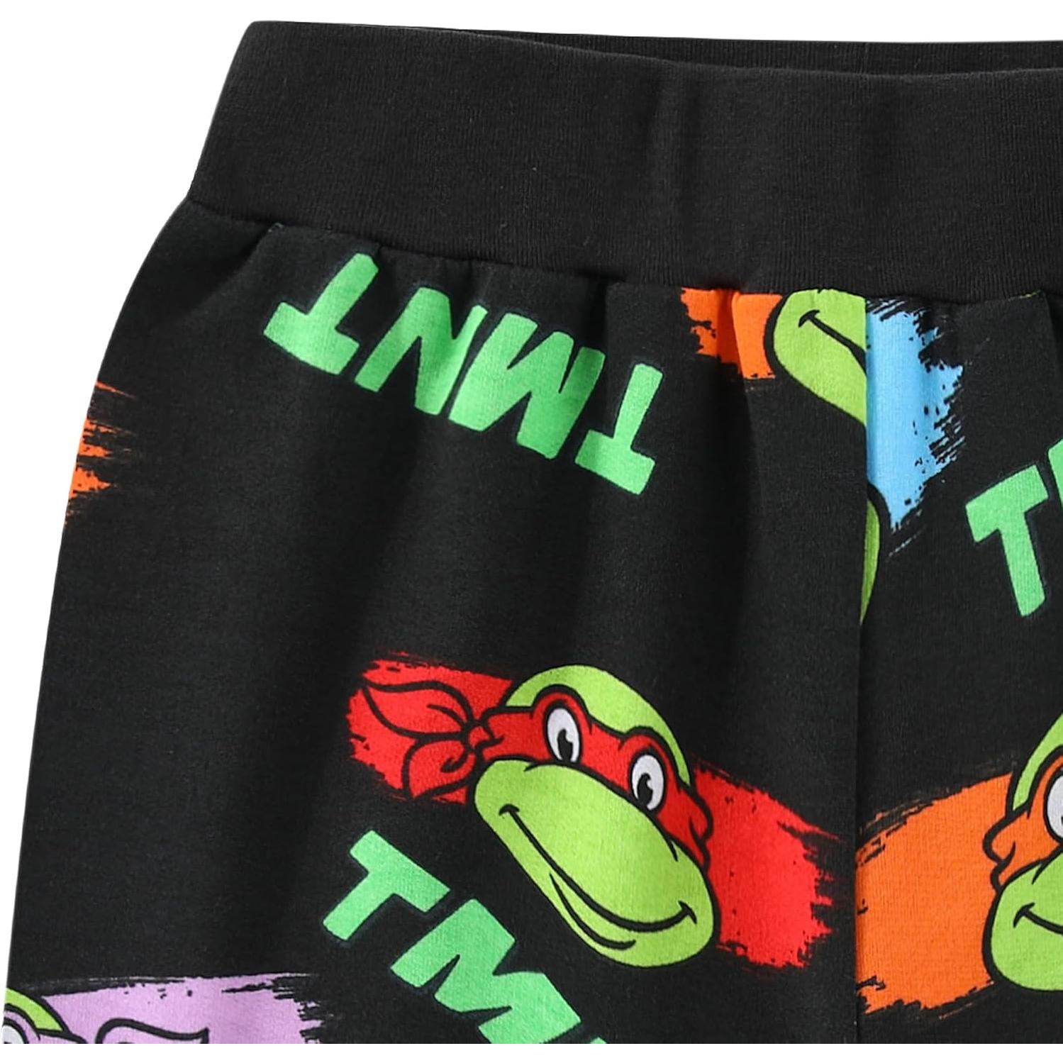 Conjunto camiseta y pantalones cortos Nickelodeon Tortugas Ninja