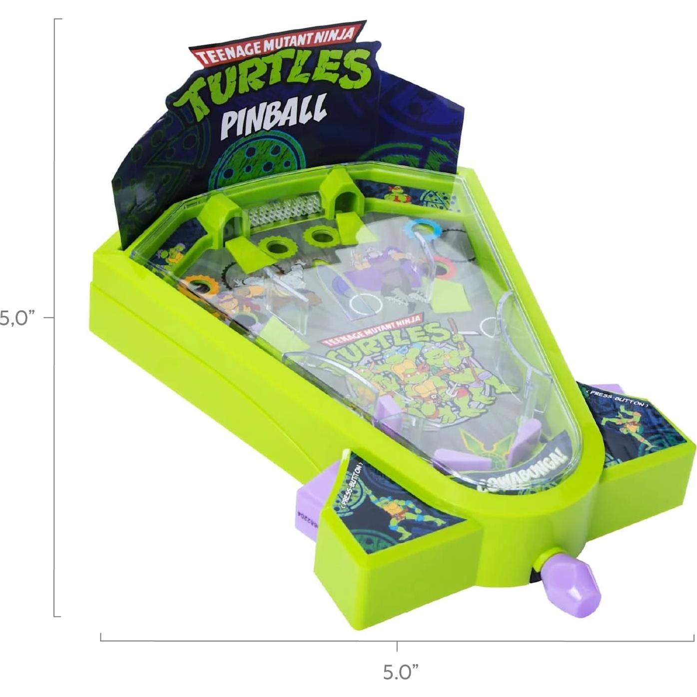 Máquina de Pinball Tortugas Ninja Well Played - Juego Compacto