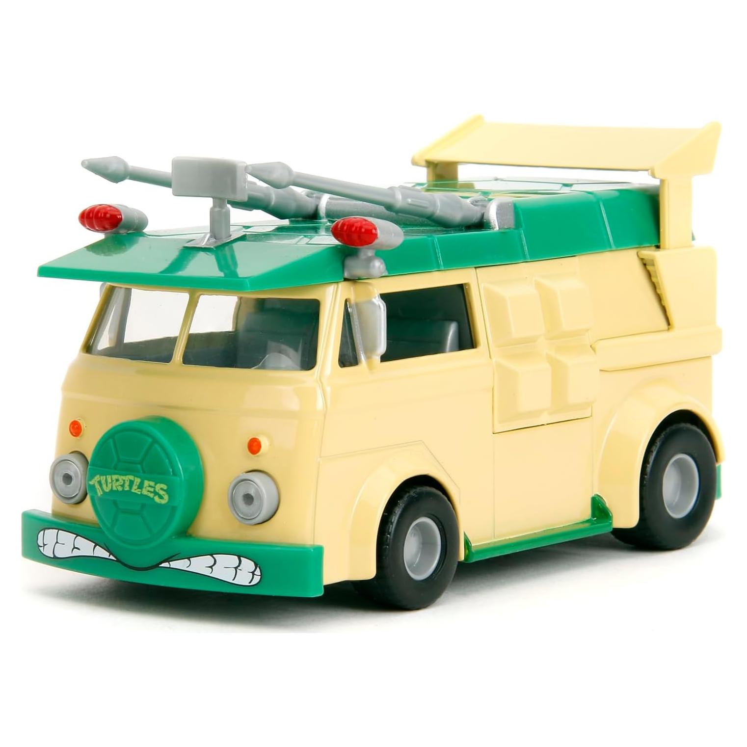 Carro de Fiesta TMNT Jada Toys 1:32 Die-Cast Detallado