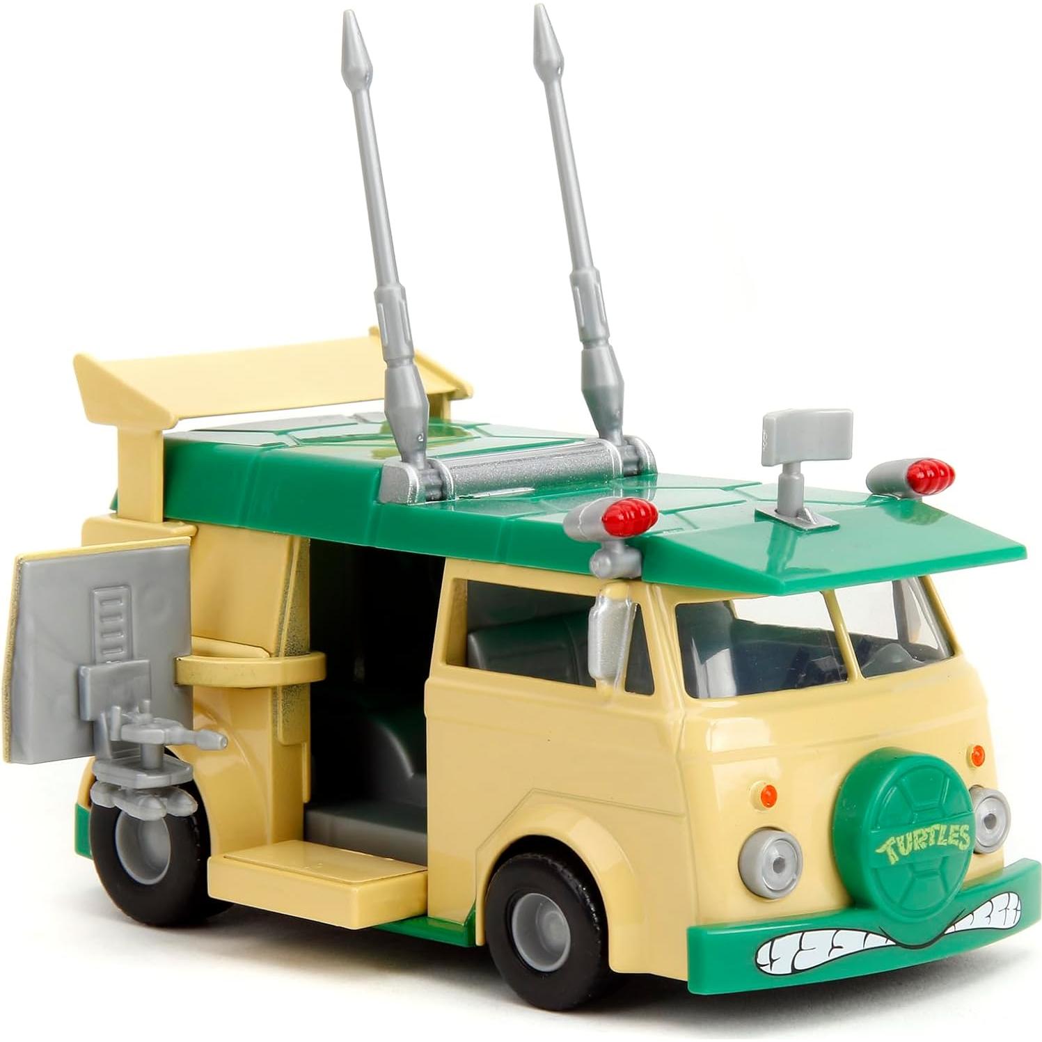 Carro de Fiesta TMNT Jada Toys 1:32 Die-Cast Detallado