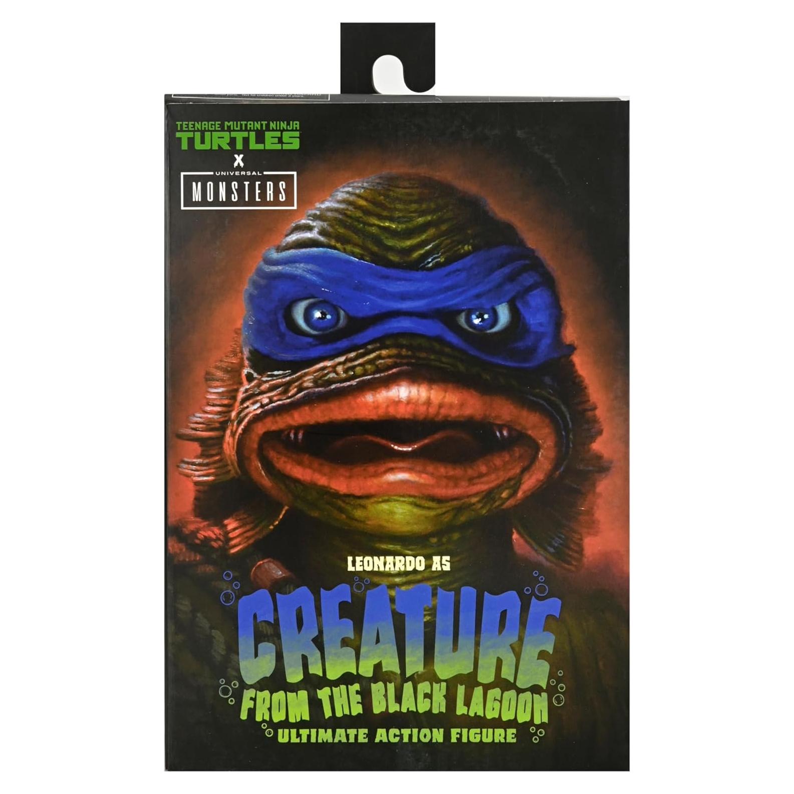 Figura de Acción NECA Tortugas Ninja Leonardo Criatura 17.78 cm