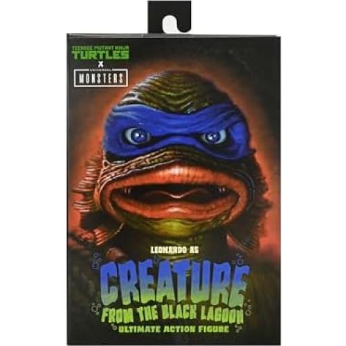 Figura de Acción NECA Tortugas Ninja Leonardo Criatura 17.78 cm