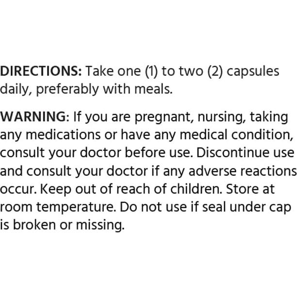 Cápsulas Vegetales Palma Enana 1000 mg ML Naturals 180 Unidades
