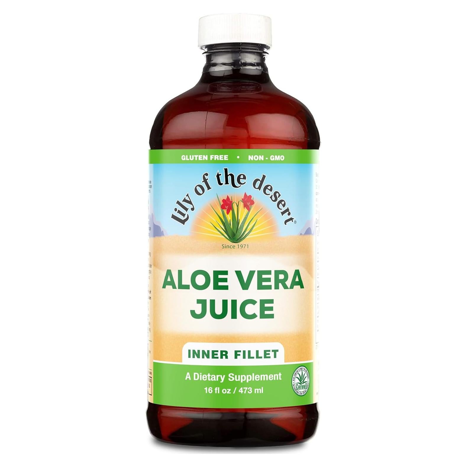 Jugo de Aloe Vera Lily Of The Desert 473 ml Orgánico Vegano