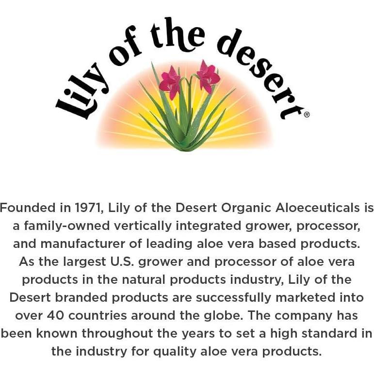 Jugo de Aloe Vera Lily Of The Desert 473 ml Orgánico Vegano