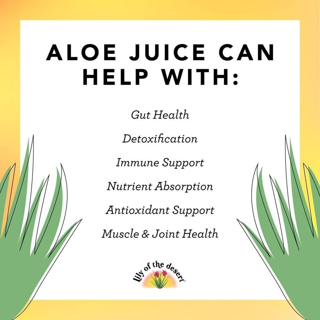 Jugo de Aloe Vera Lily Of The Desert 473 ml Orgánico Vegano