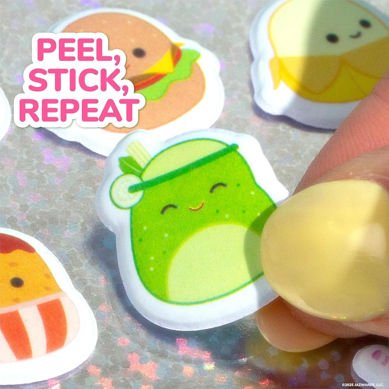 Squishmallows Original Squishy Stickers, Sticker Book, Stickers for Kids, Scrapbook Stickers, Stickers for Journaling, Laptop Stickers, Journal Stickers, Sticker Pack, Kids Crafts, Puffy Stickers