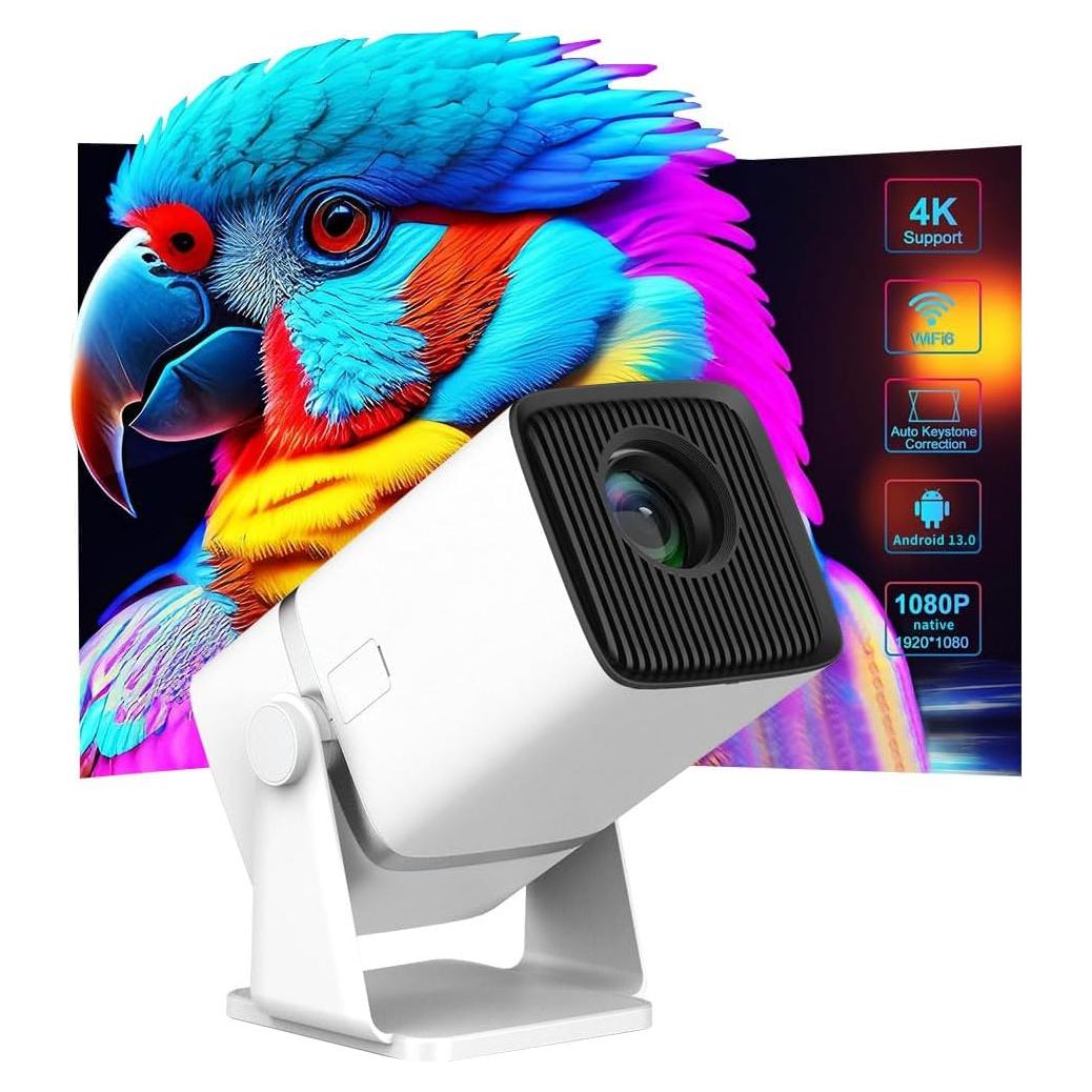 Proyector Mini POOJOO H89 1080P WiFi Bluetooth 150"