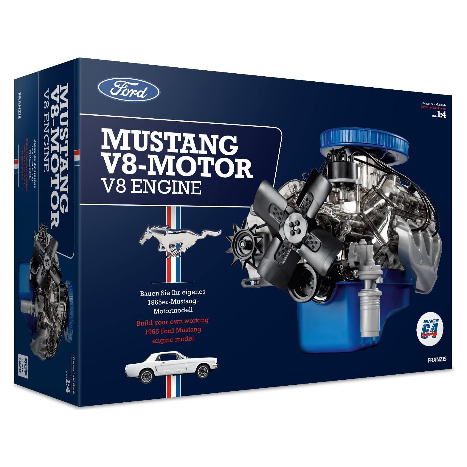 Kit de Modelo Motor V8 K-Code 289 Ford Mustang 1965