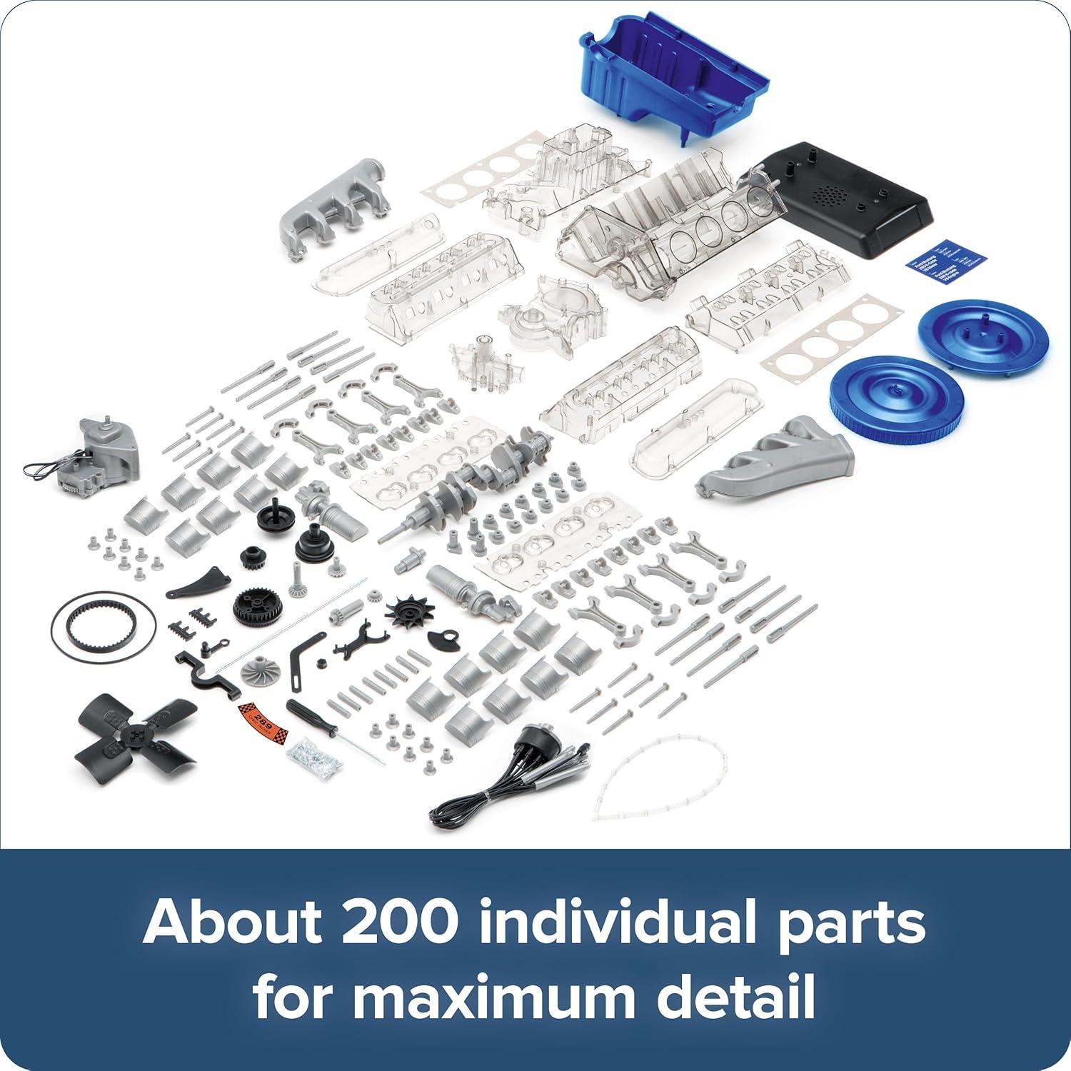 Kit de Modelo Motor V8 K-Code 289 Ford Mustang 1965
