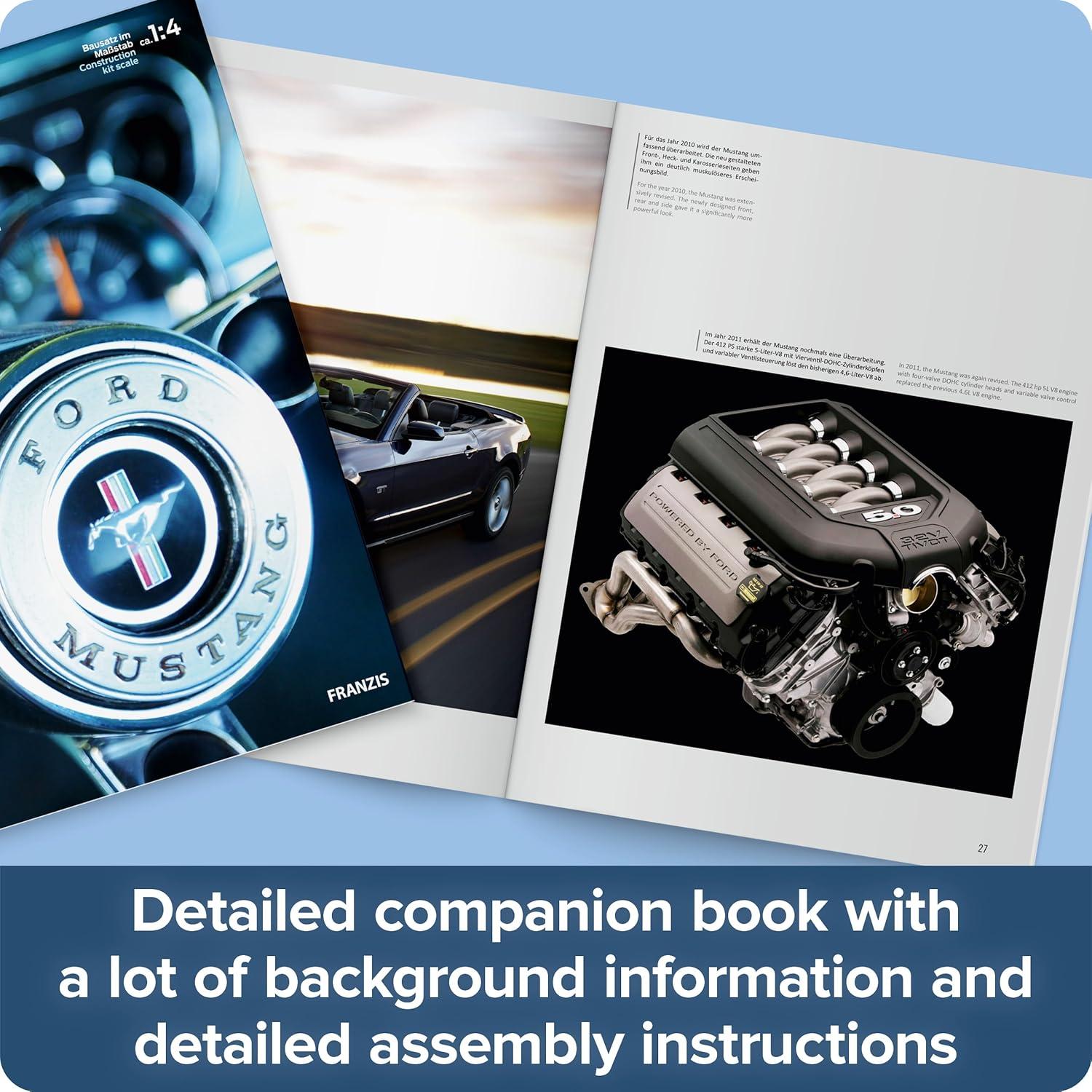 Kit de Modelo Motor V8 K-Code 289 Ford Mustang 1965