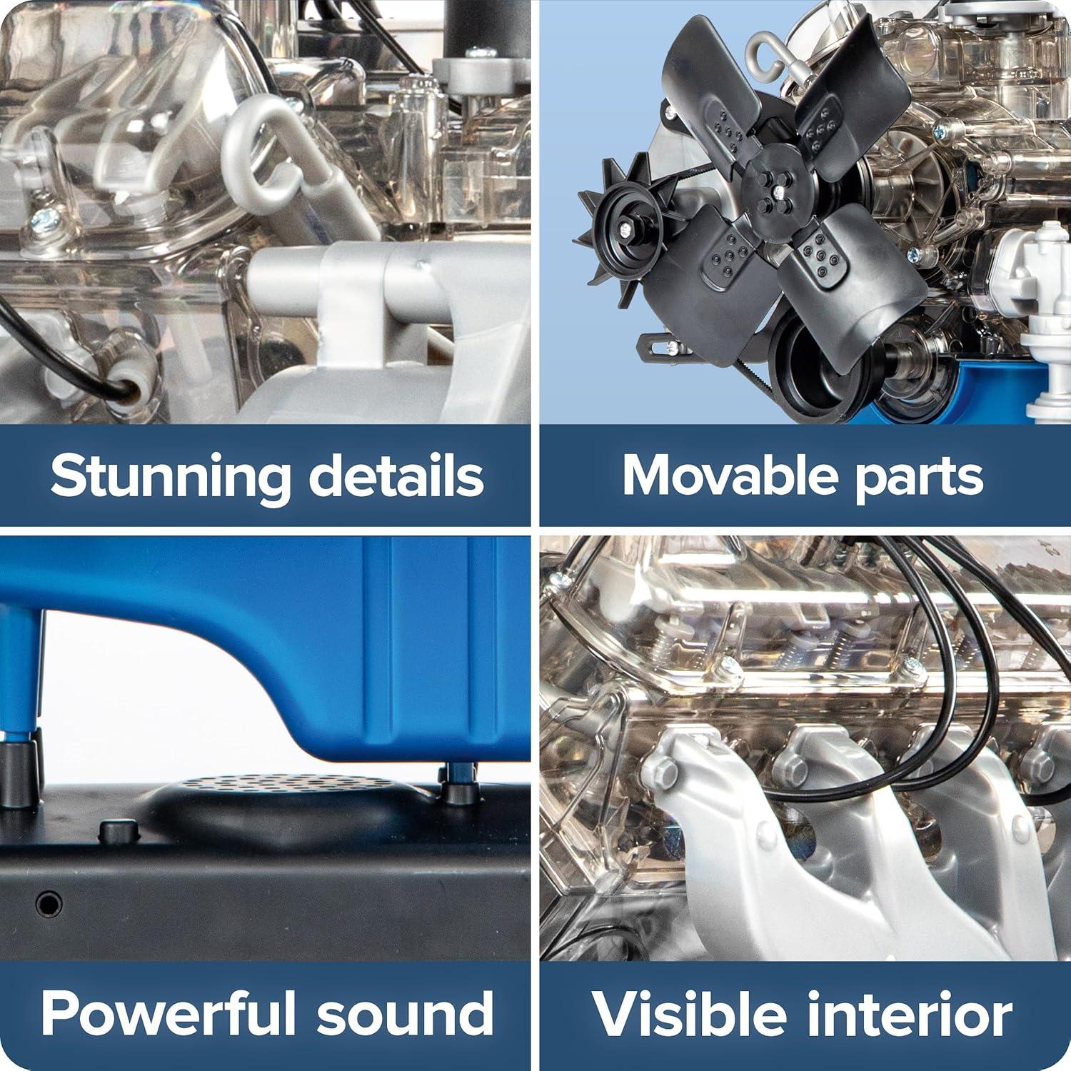 Kit de Modelo Motor V8 K-Code 289 Ford Mustang 1965