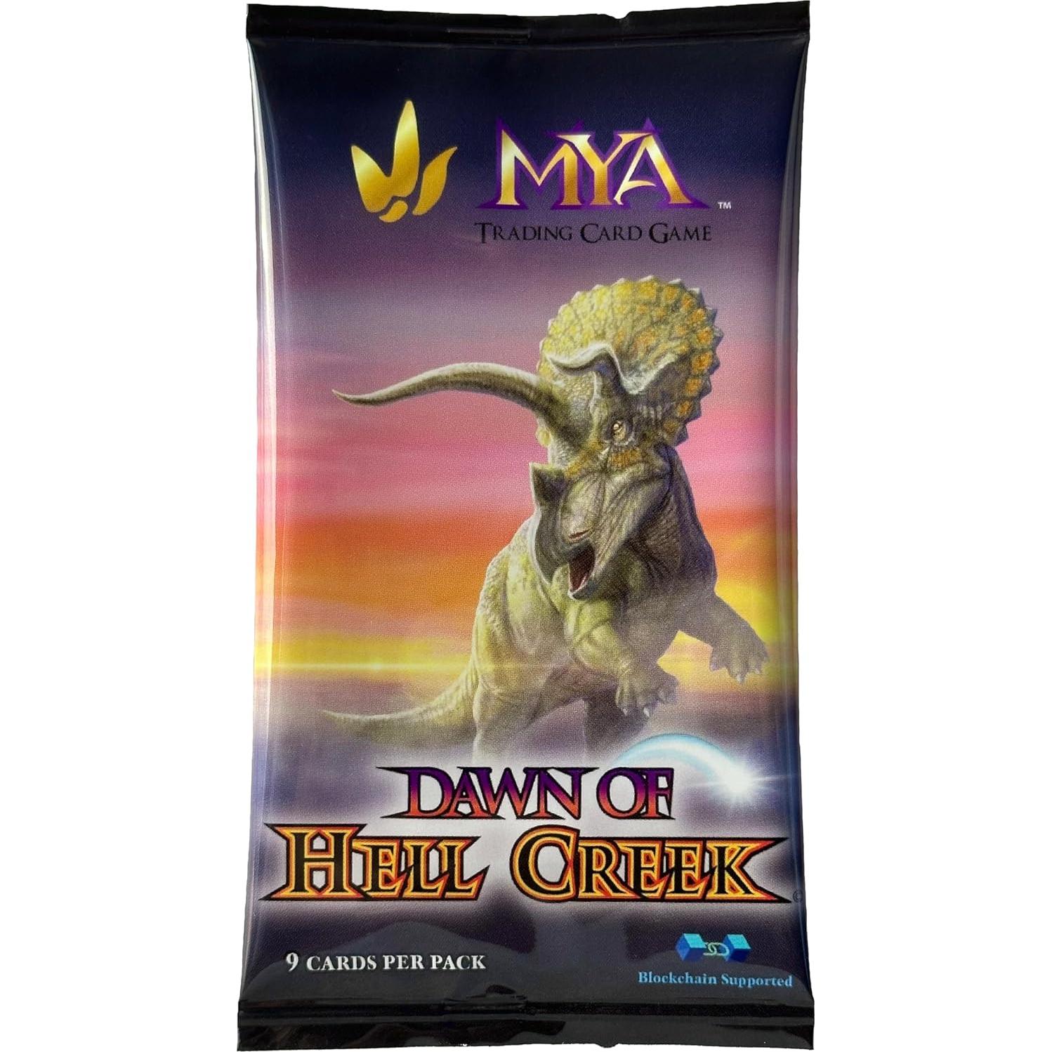 Juego de Cartas Coleccionables MYA Amanecer de Hell Creek - 36 Paquetes