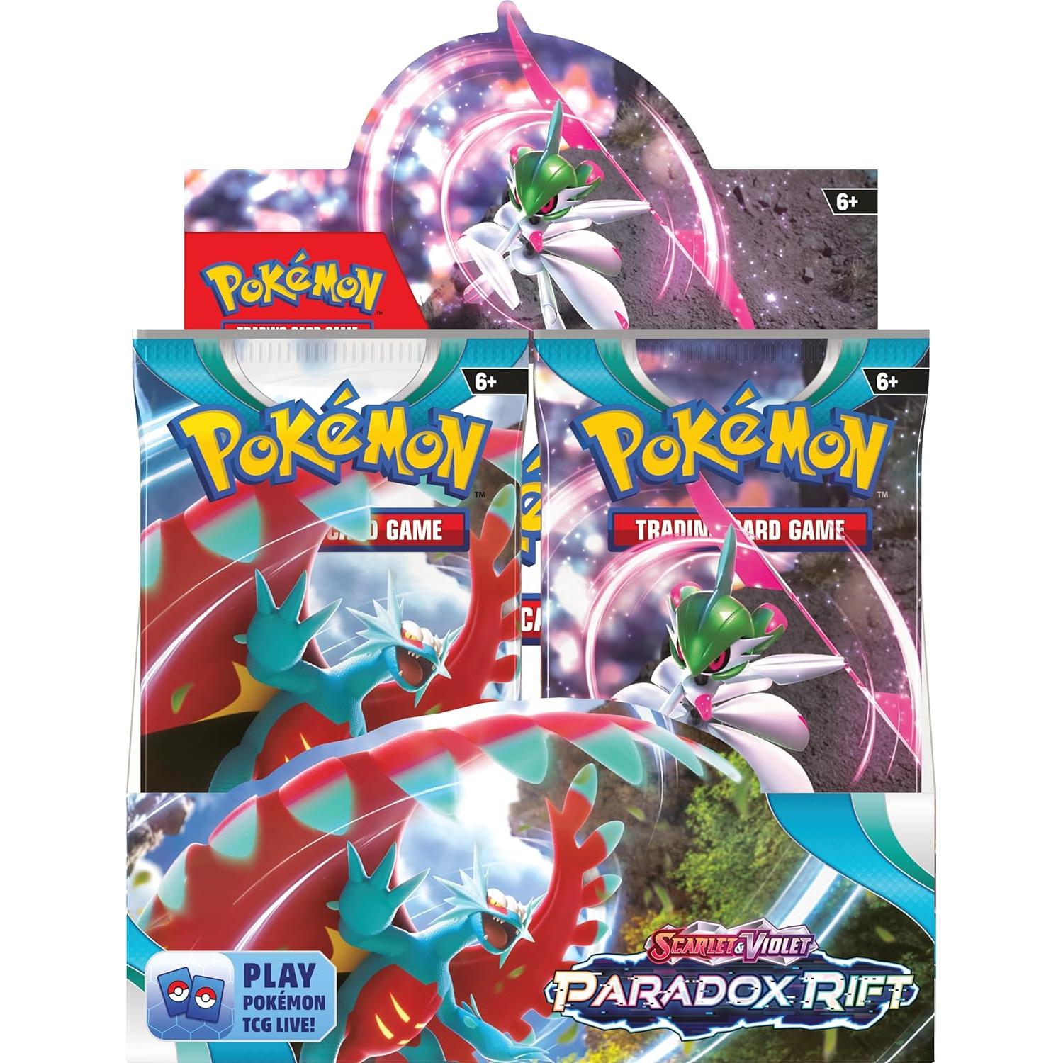 Juego de mesa Pokémon TCG Escarlata y Púrpura Paradox Rift