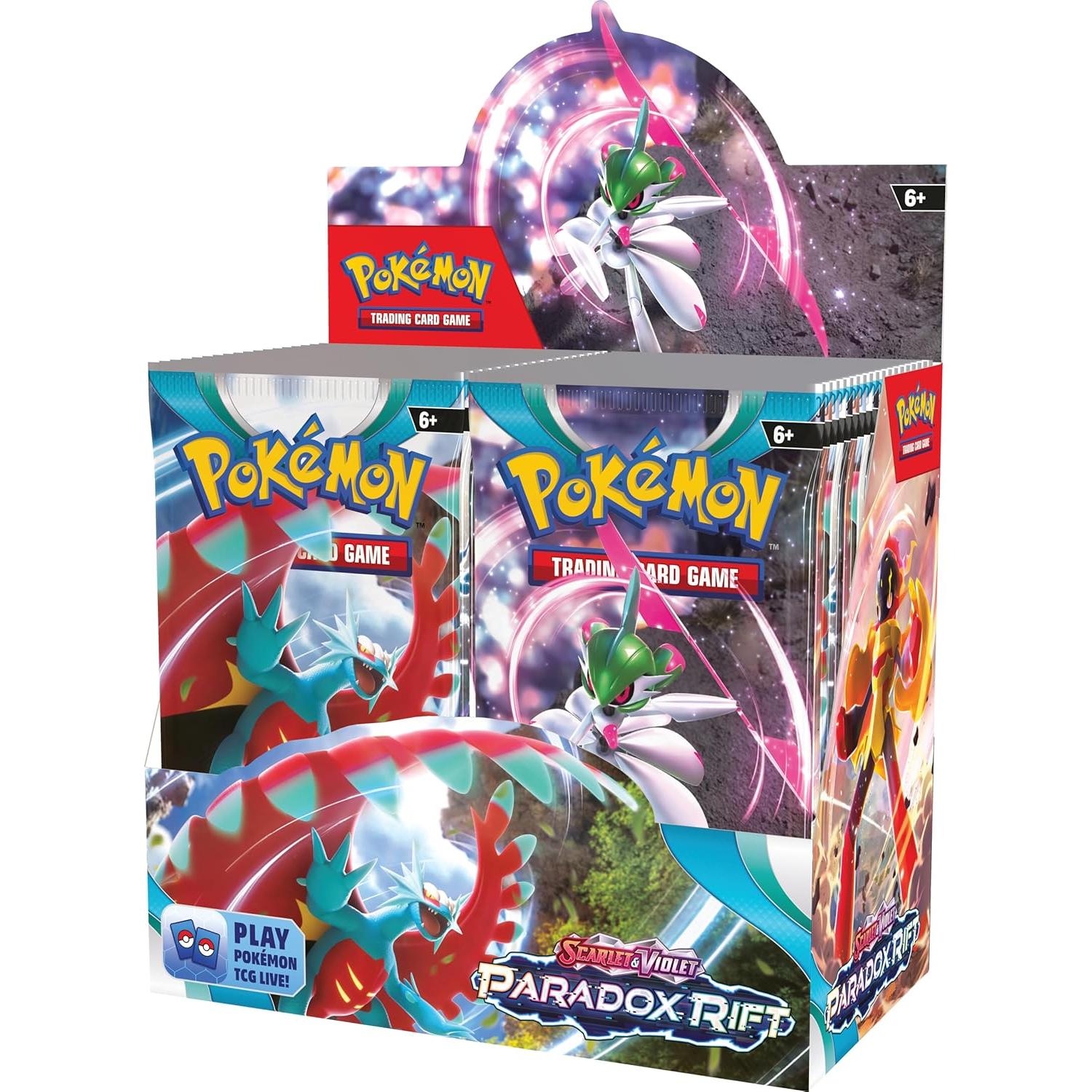 Juego de mesa Pokémon TCG Escarlata y Púrpura Paradox Rift