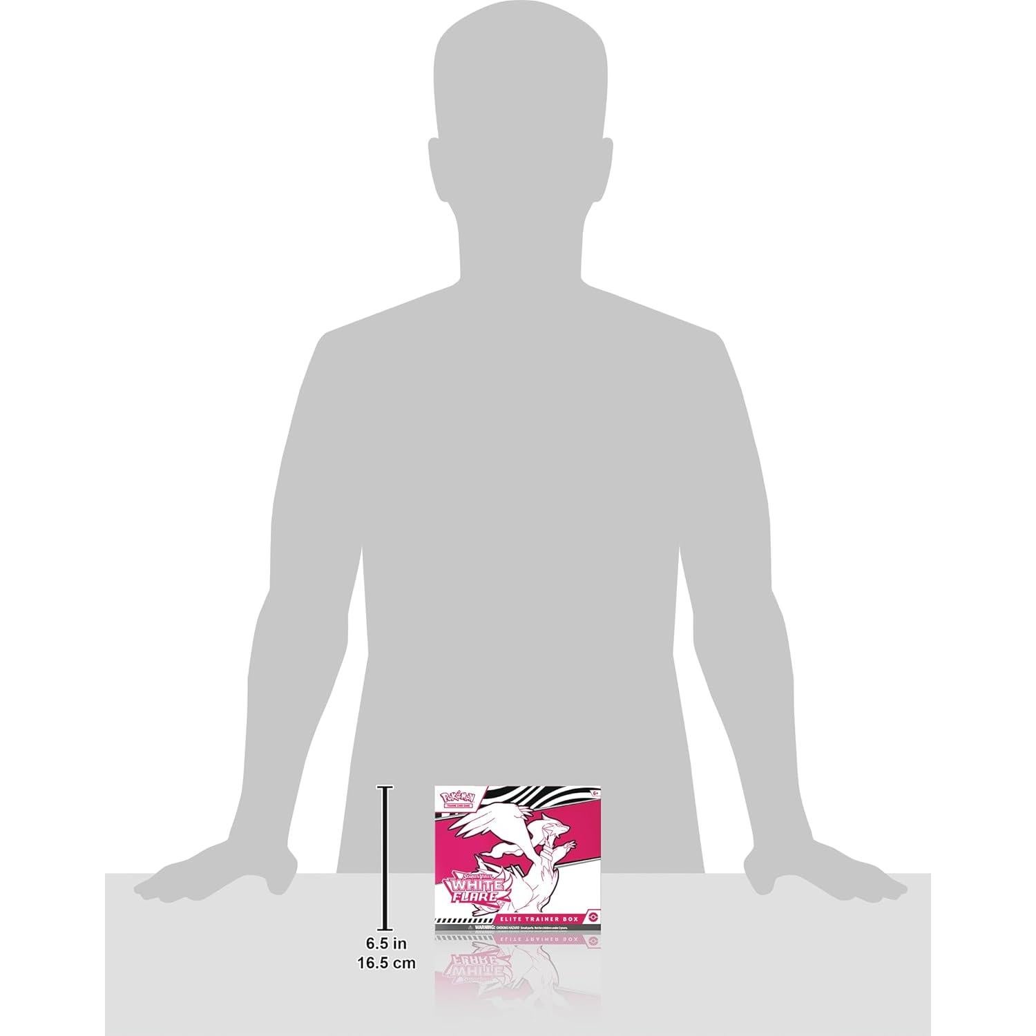 Caja de Entrenador Élite Flare Blanca Pokémon TCG Escarlata y Púrpura