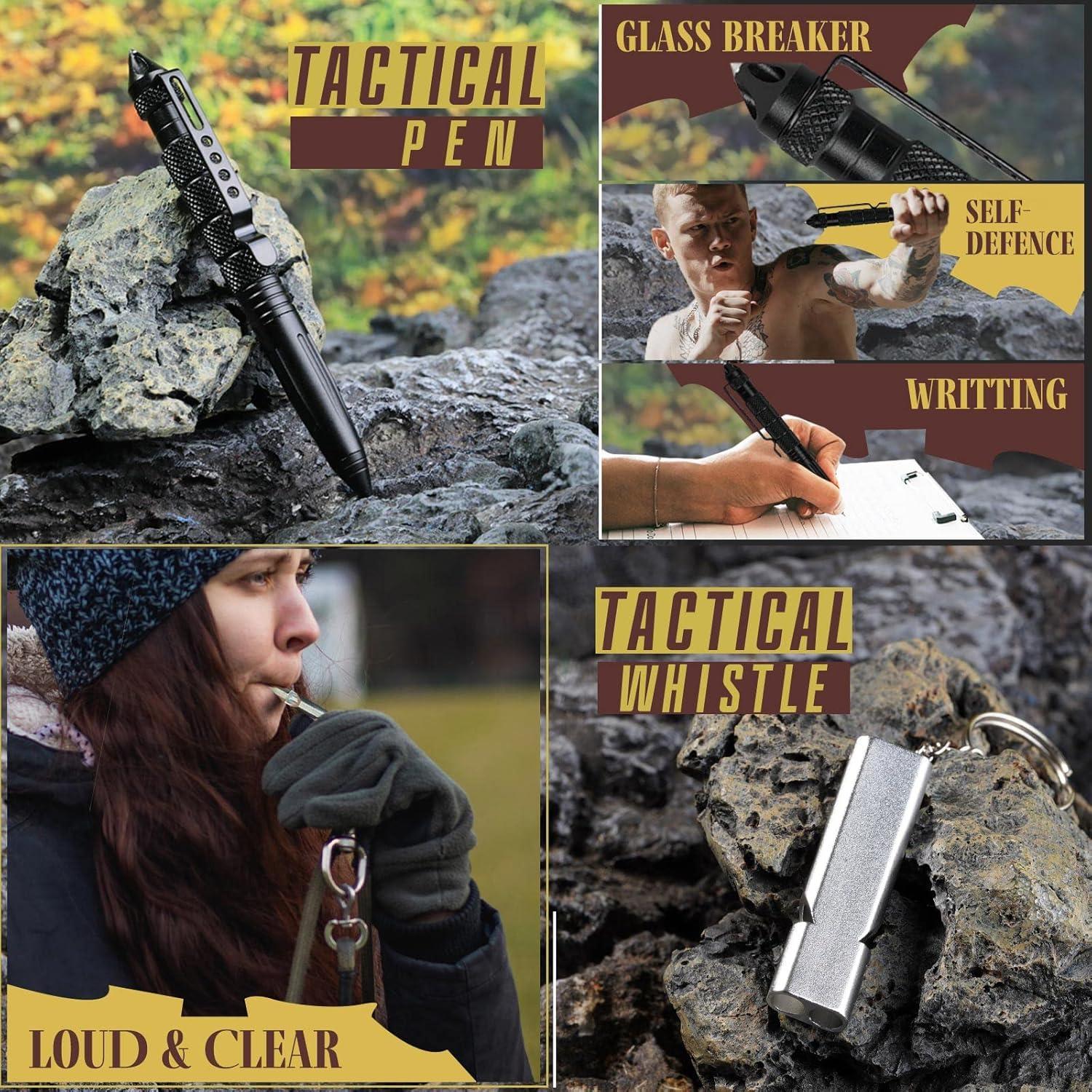 Kit de Supervivencia 14 en 1 TRSCIND para Aventura