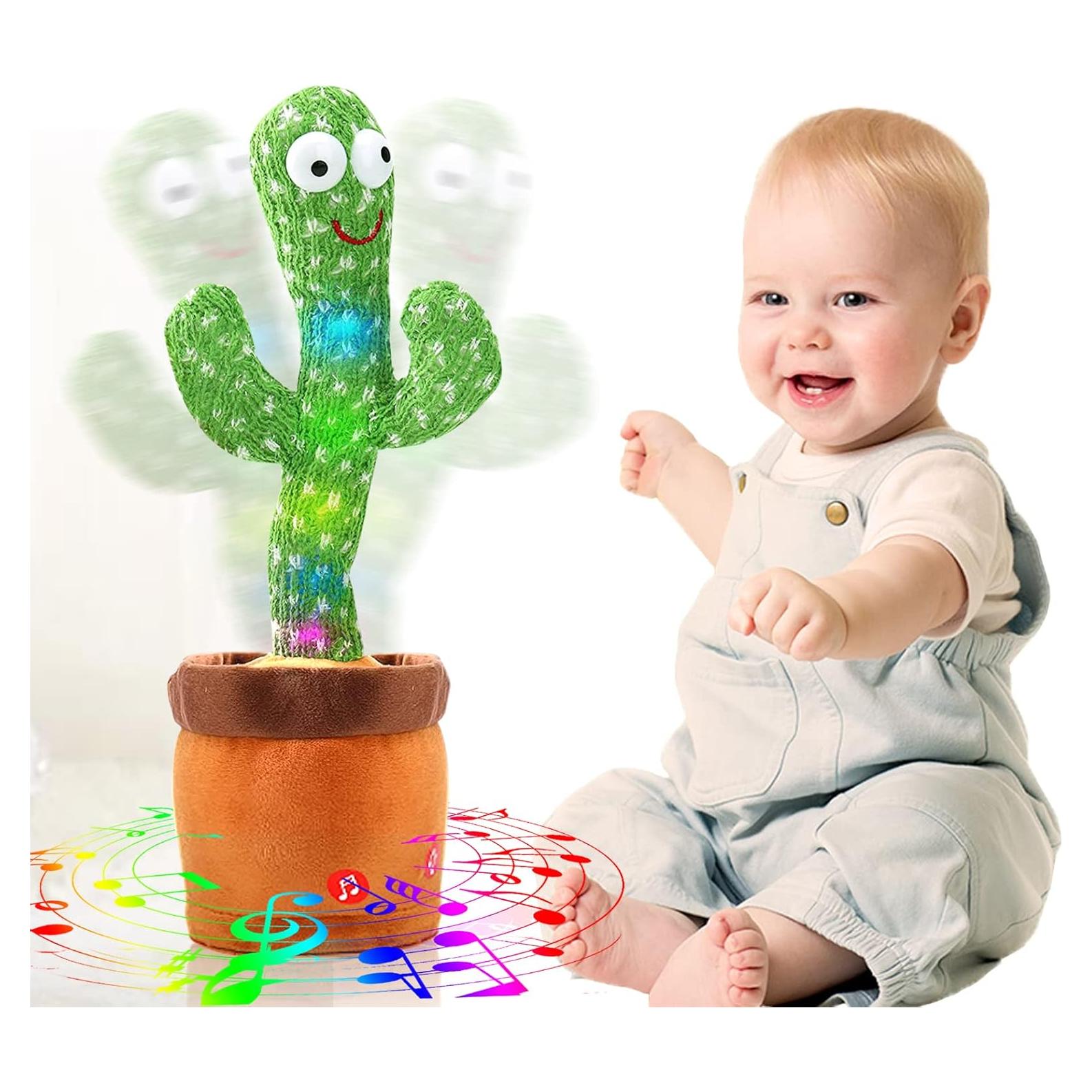 Juguete Cactus Hablante VAIZIQ con 120 Canciones y Luz LED