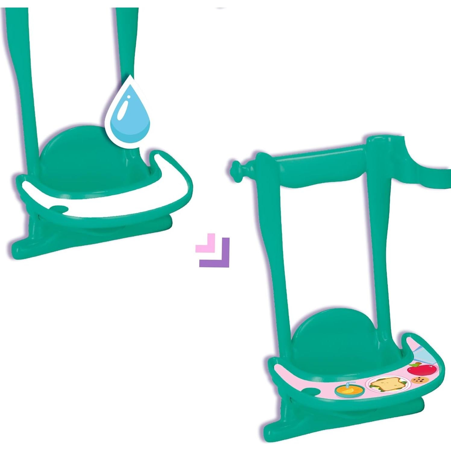 Juego de Cocina Chloe Cry Babies con Muñeca y 4 Accesorios