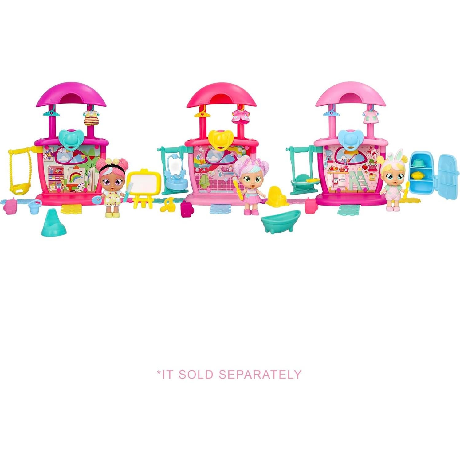 Juego de Cocina Chloe Cry Babies con Muñeca y 4 Accesorios