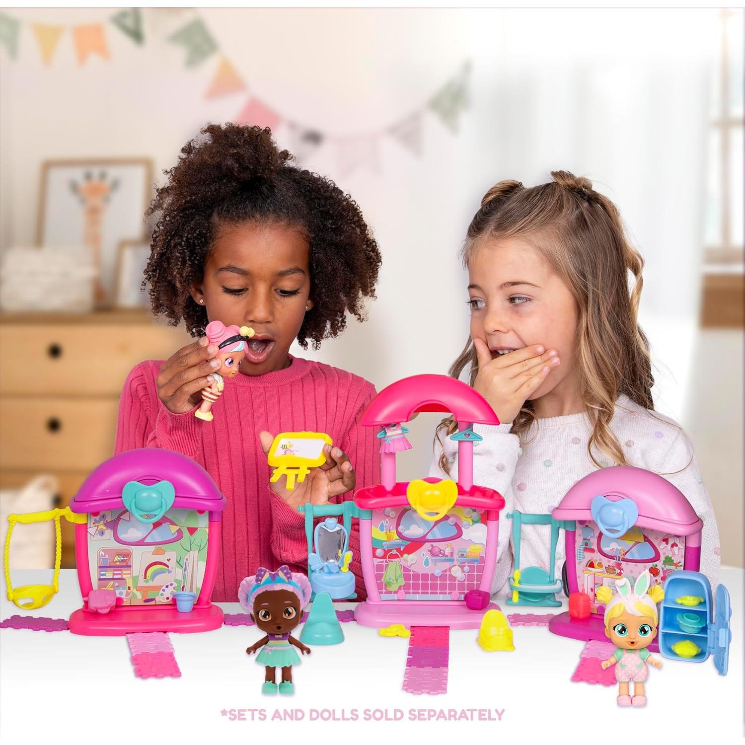 Juego de Cocina Chloe Cry Babies con Muñeca y 4 Accesorios