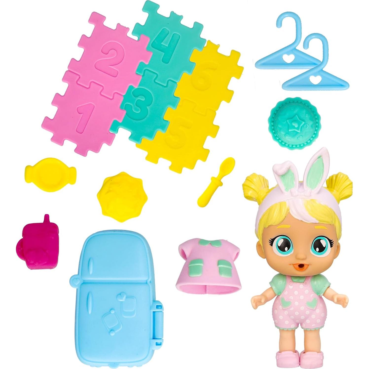 Juego de Cocina Chloe Cry Babies con Muñeca y 4 Accesorios