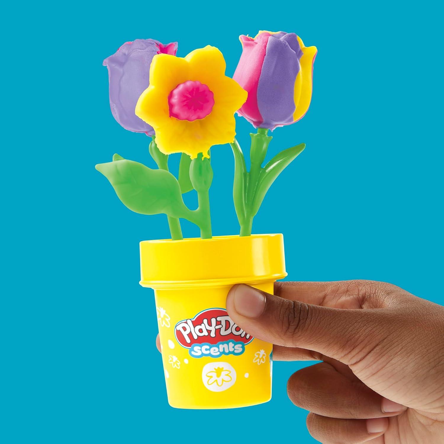 Play-Doh Kit Floral Tulipanes y Narcisos 230g para Niños 4+