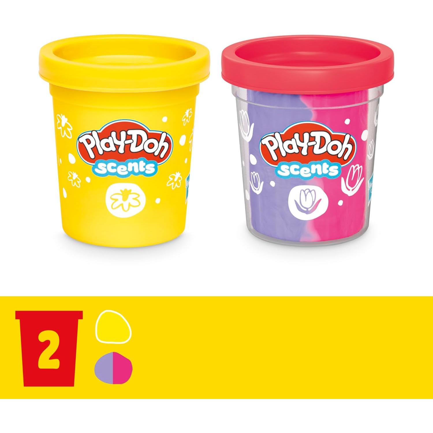Play-Doh Kit Floral Tulipanes y Narcisos 230g para Niños 4+