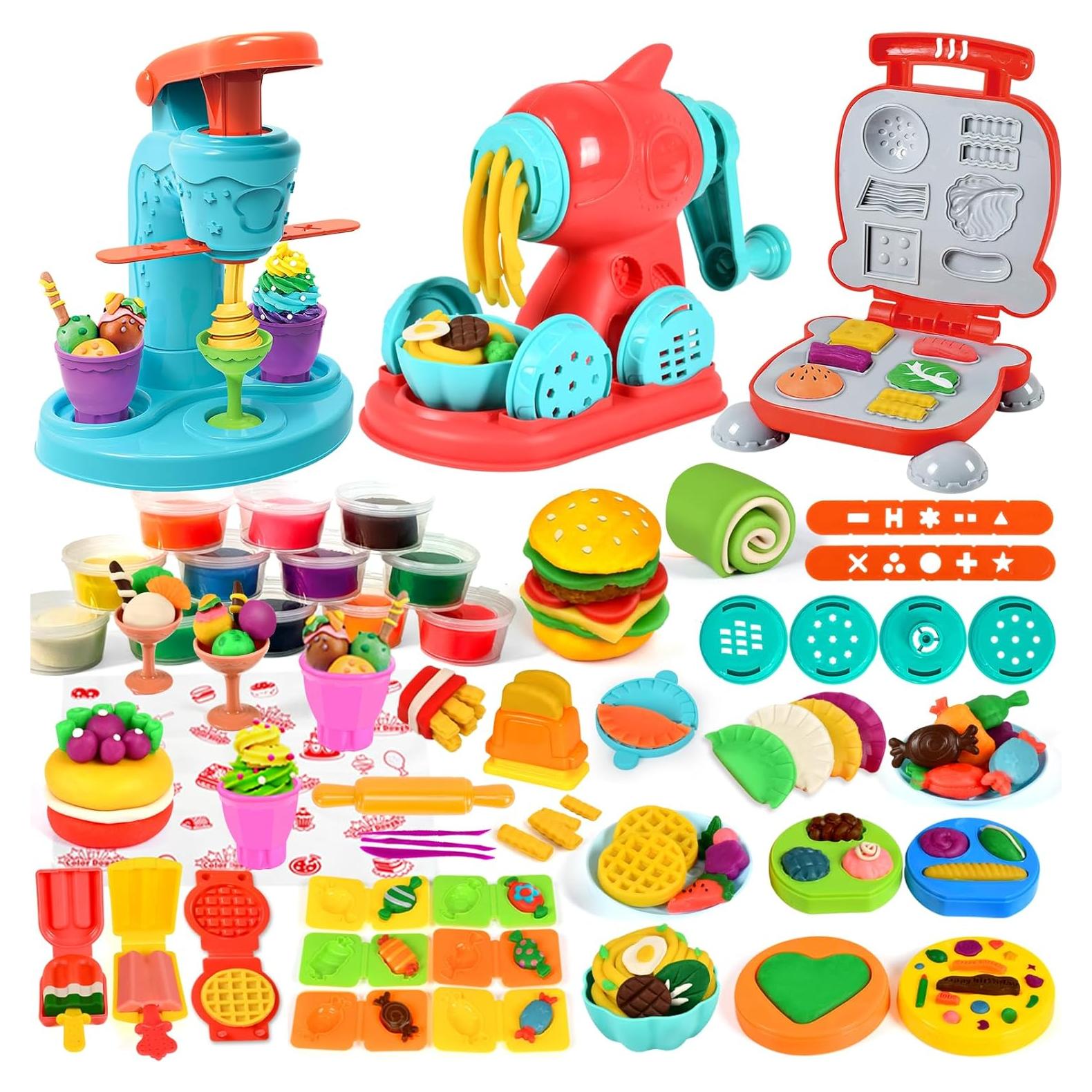 Conjunto de Masa 3 en 1 ZYYBQW para Niños 2-8 Años