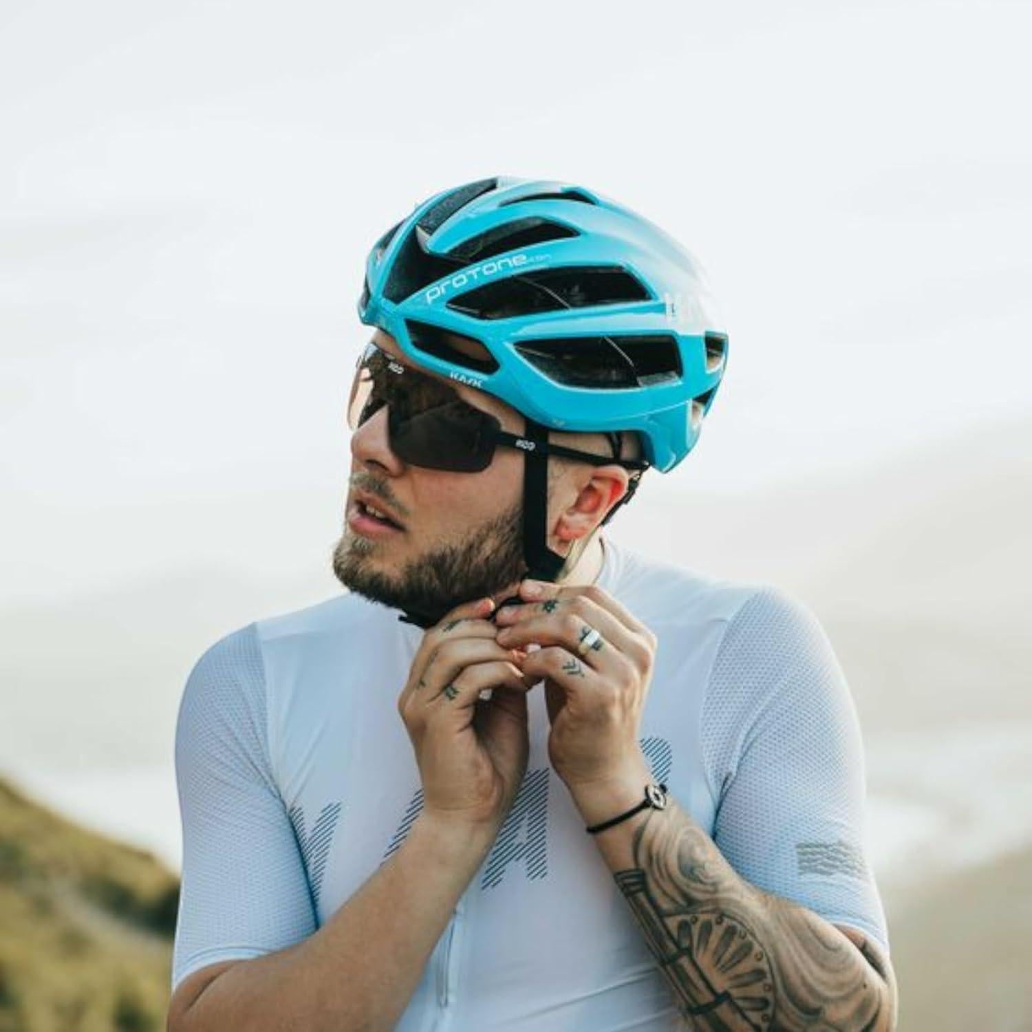 KASK Protone Icon Casco Ciclismo Aerodinámico Negro Pequeño